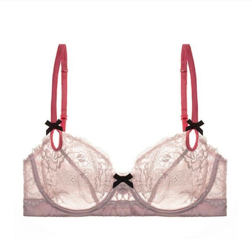 Heidi Klum Zoe Underwire unlined lace bra